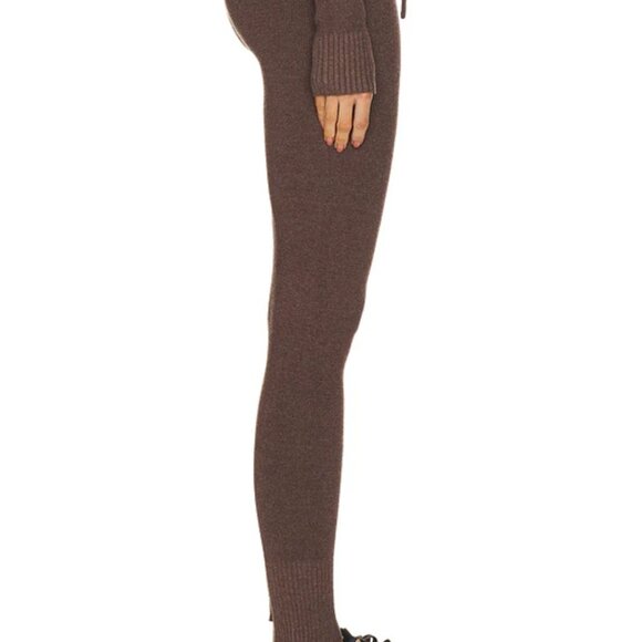 WellBeing + BeingWell Royal Knit Tight in Deep Brown - Picture 5 of 5